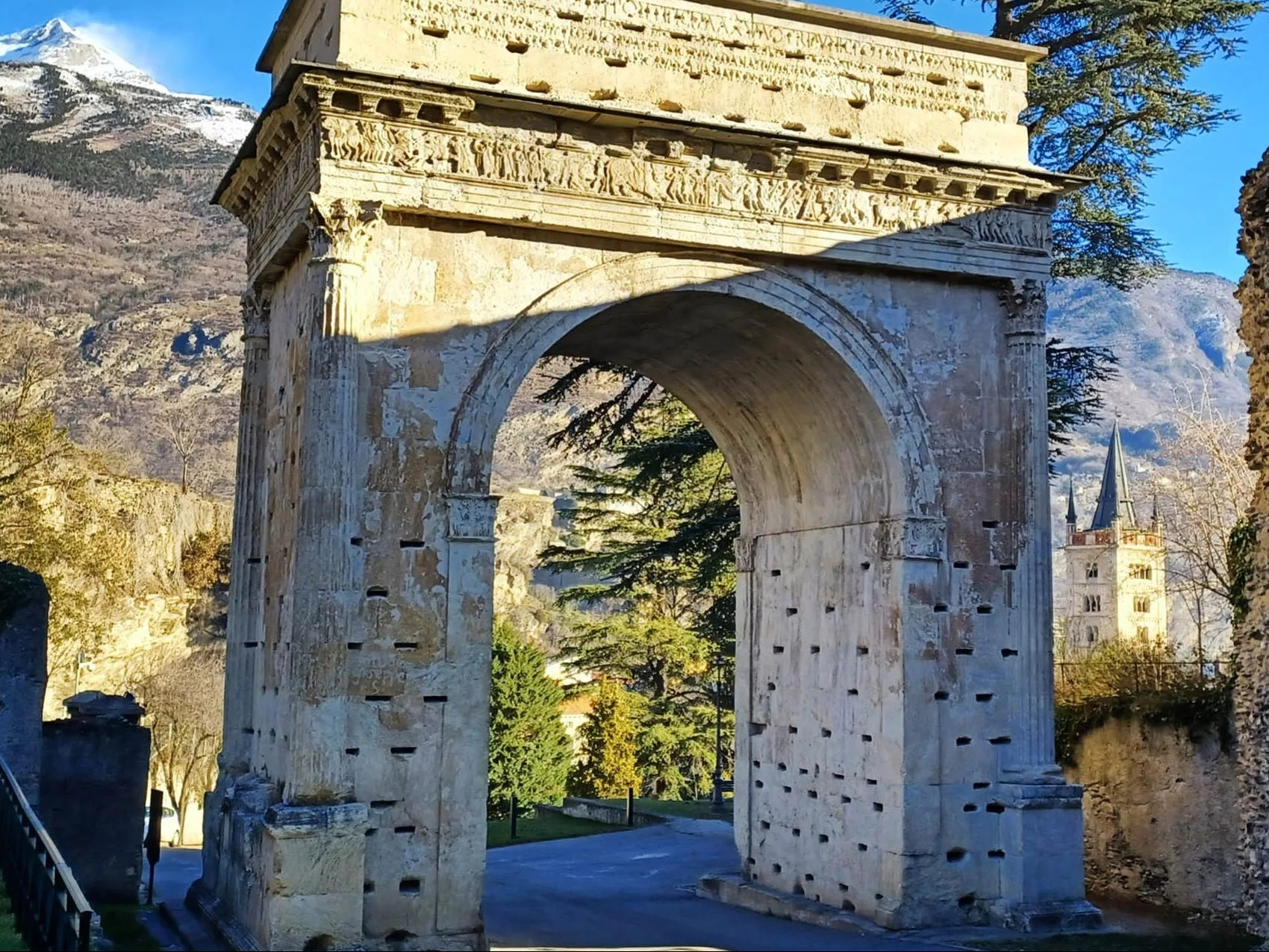 arco di trionfo romano a susa